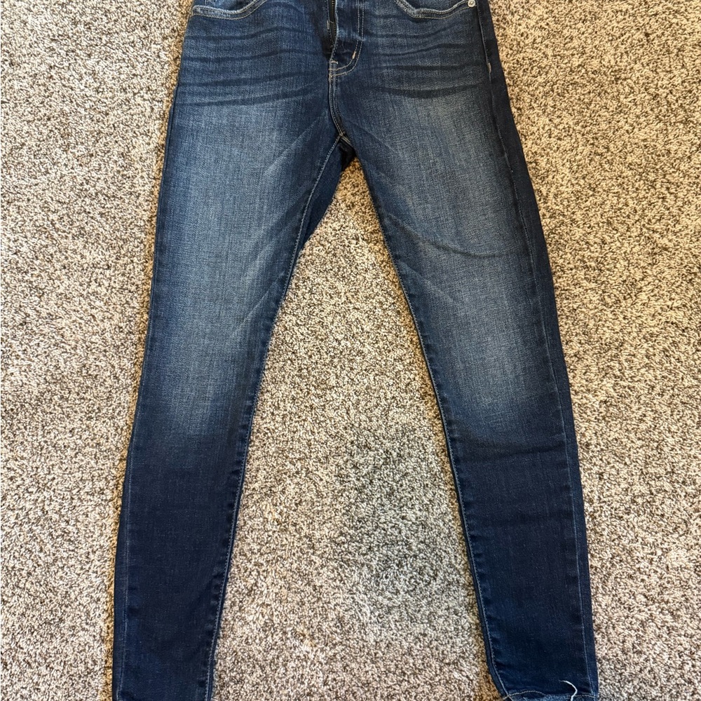 KanCan High Rise Skinny Double Button- size 0/23 NEVER WORN Women's Jeans